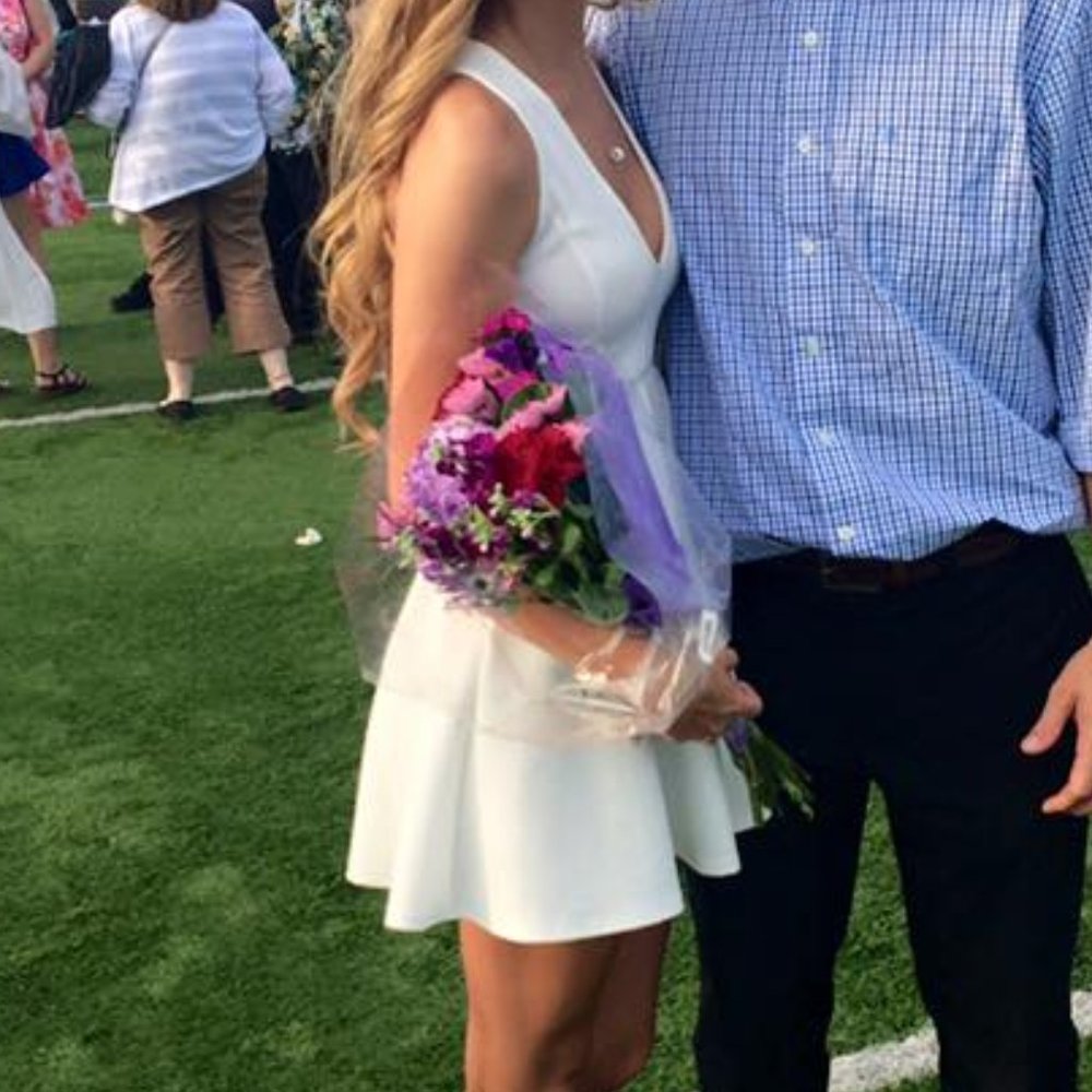 Free People White Skater Dress